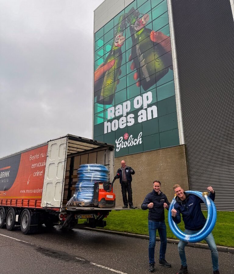 Mark Hendriks aan het werk
